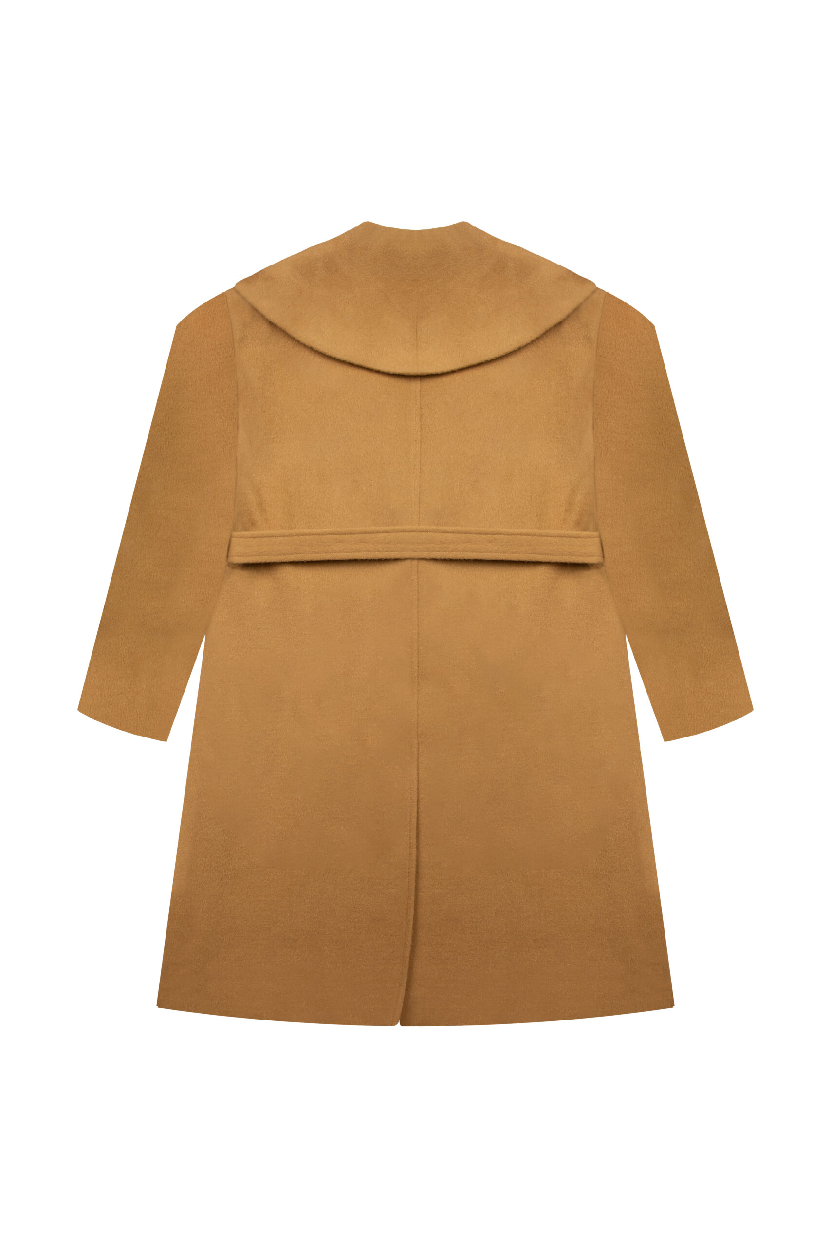 SANDSTONE BELTED COAT - Image 2